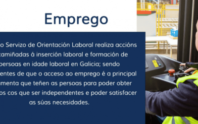 Fundación Amigos de Galicia favoreció el acceso al mercado laboral a 154 personas durante el mes de abril