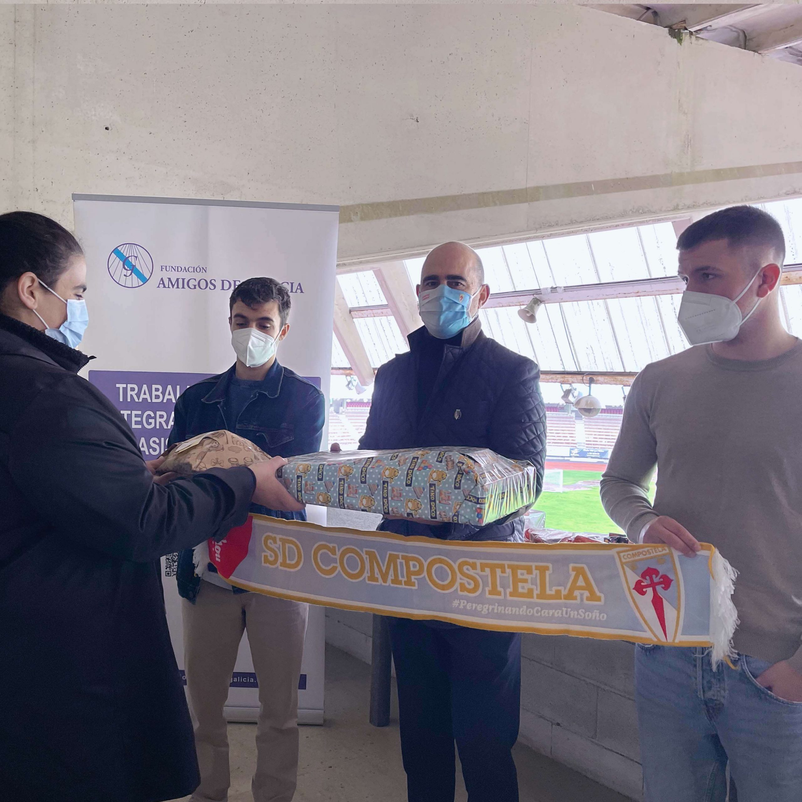 El estadio Vero Boquete San Lázaro, escenario navideño durante un día