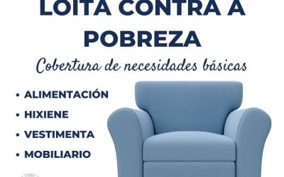Fundación Amigos de Galicia realiza la entrega de mobiliario a una familia en riesgo de exclusión social en Valga