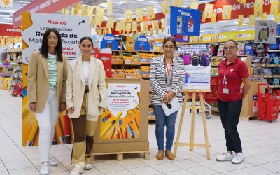 Alcampo y Fundación Amigos de Galicia presentan su campaña solidaria de recogida de material escolar