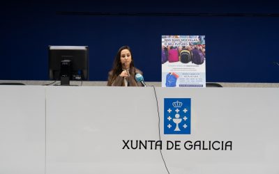 Fundación Amigos de Galicia ha presentado su campaña solidaria de recogida de material escolar en Pontevedra